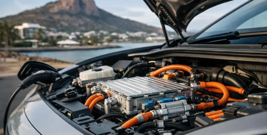 Electric Vehicle Battery Cooling in Townsville